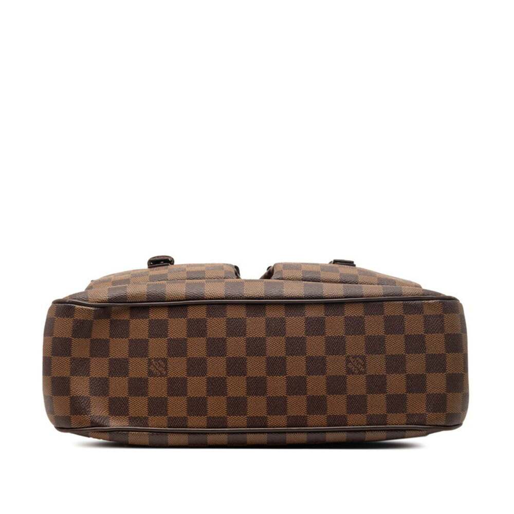 LOUIS VUITTON Brown Damier Leather Tote Bag - Picture 3 of 6